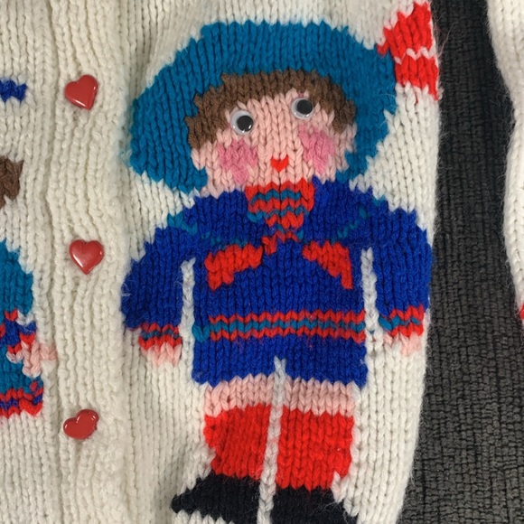 Vintage Puffin Cardigan Size 6 - Picture 3 of 8